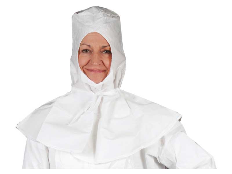 Ties In The Back GammaGuard Sterile Microporous Hood THUMBNAIL