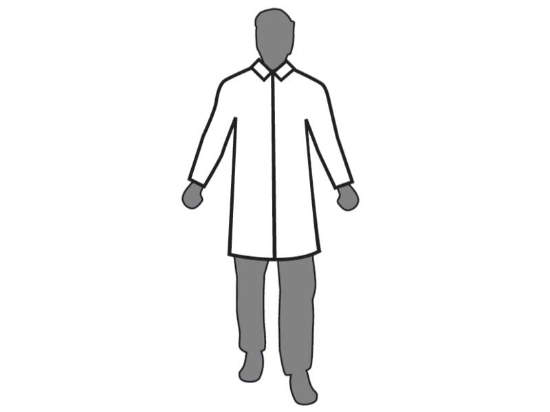 MicroGuard Microporous Lab Coat THUMBNAIL