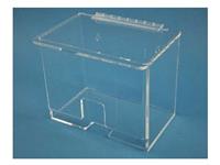 Clear Acrylic Ear-Loop Face Mask Dispenser MAIN