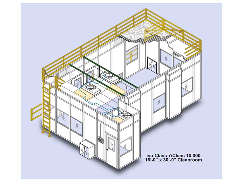 Legend Hardwall Once-Thru Design Cleanrooms THUMBNAIL