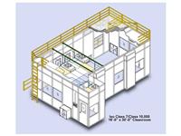 Legend Hardwall Recirculating Design Cleanrooms MAIN