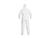 Tyvek White Zipper Closure IsoClean Coveralls SWATCH
