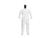 Tyvek White Zipper Closure IsoClean Coveralls SWATCH