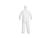 Tyvek White Zipper Closure IsoClean Coveralls SWATCH