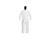 Tyvek White Zipper Closure IsoClean Coveralls SWATCH
