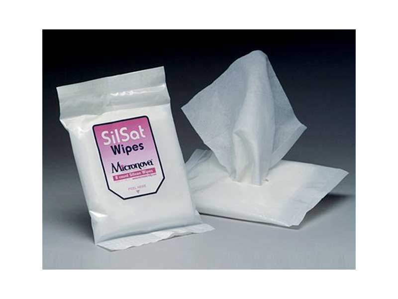 Irradiated SilSat Silicone Polyester Wipes MAIN