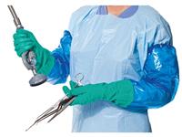 VR Blue / Green Hand & Arm Protection Sleeve Gloves MAIN