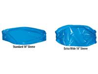VR Blue Fluid & Chemical Splash Protection Sleeve MAIN