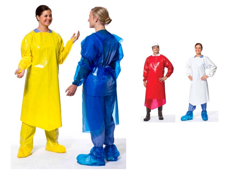 VR CR Processed / Standard Fluid & Chemical Splash Protection Gown THUMBNAIL