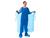 VR Blue CR Processed & Standard Fluid & Chemical Splash Die-Cut Apron SWATCH