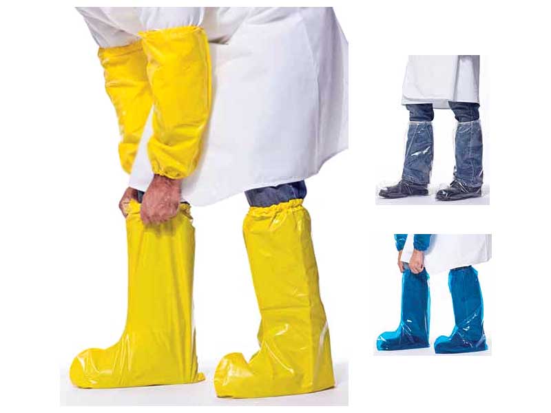 VR Blue CR Processed & Standard Fluid & Chemical Splash Boot Cover MAIN