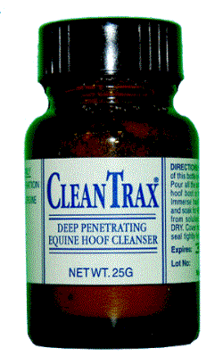 Clean Trax for the treatment of hoof infection. LARGE