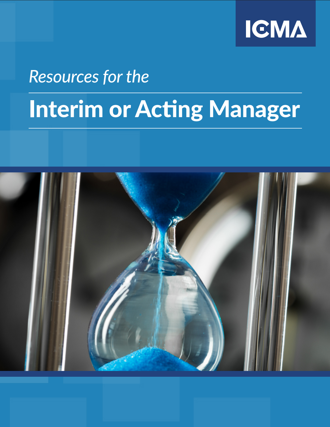 Resources for the Interim or Acting Manager MAIN