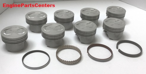 Chevy Chevrolet GM 350 5.7L Vortec V8 1996-2002 Engine Piston + Rings Set/Kit (10-828) MAIN