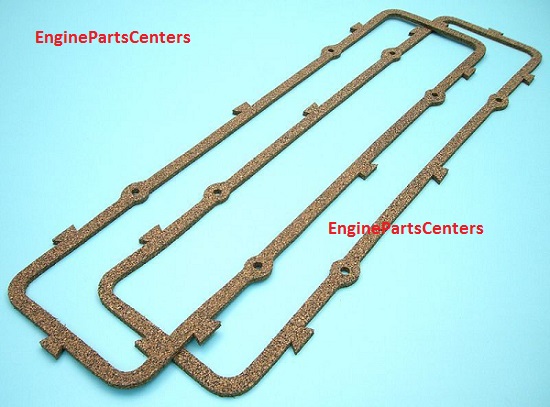 Cadillac 331 365 V8 Engine Rocker Valve Cover Gasket Set 1949-early 1957 (BEST GASKET 20014E) MAIN