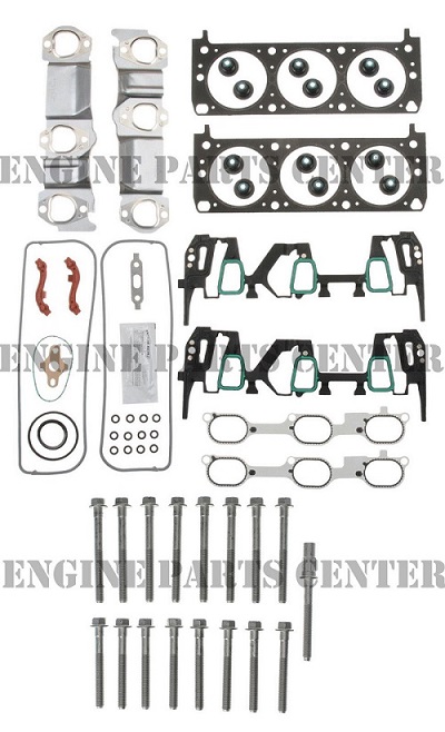 3.4L V6 GM Equinox Torrent VIN F 2005-2009 Head Set w/Head Bolts (FHS4956C+FGS33377) MAIN