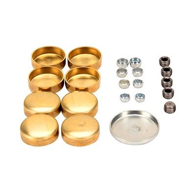 350 283 327 307 Chevy Brass Freeze Plugs (EP100BR) MAIN