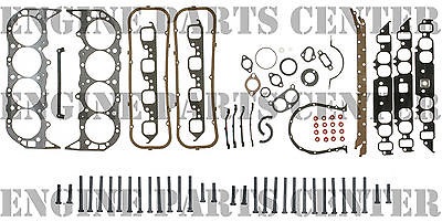 Chevy 454 396 402 427 w/oval port intake 1965-1979 Head Set and Head Bolts (F95-3026VR+2-GS33287) MAIN