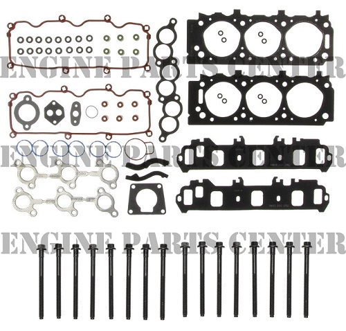 3.0L OHV V6 Ranger and Mazda 3000 1999-2008 Head Set and Head Bolts (FHS5926A+2 FGS33359) MAIN