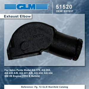 Volvo Penta Models AQ175/AQ205/AQ432/AQ434 GM V6 (GL51520) MAIN