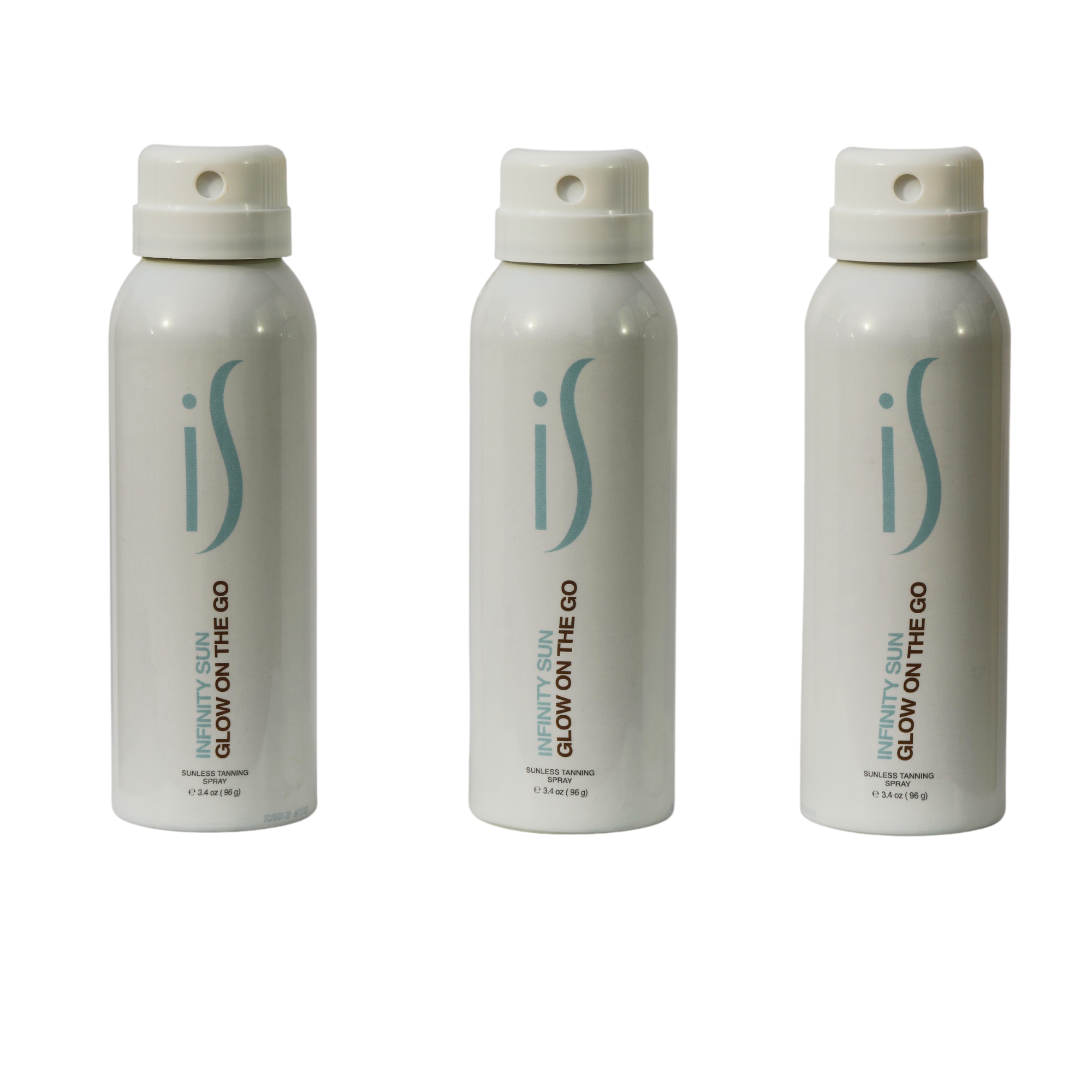 TRAVEL 3 PACK Infinity Sun Glow on the Go Travel size 3.4 oz MAIN