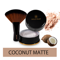 DOLCE DUST POWDER WITH BRUSH- COCONUT CREAM - MATTE 3.2 oz jar THUMBNAIL