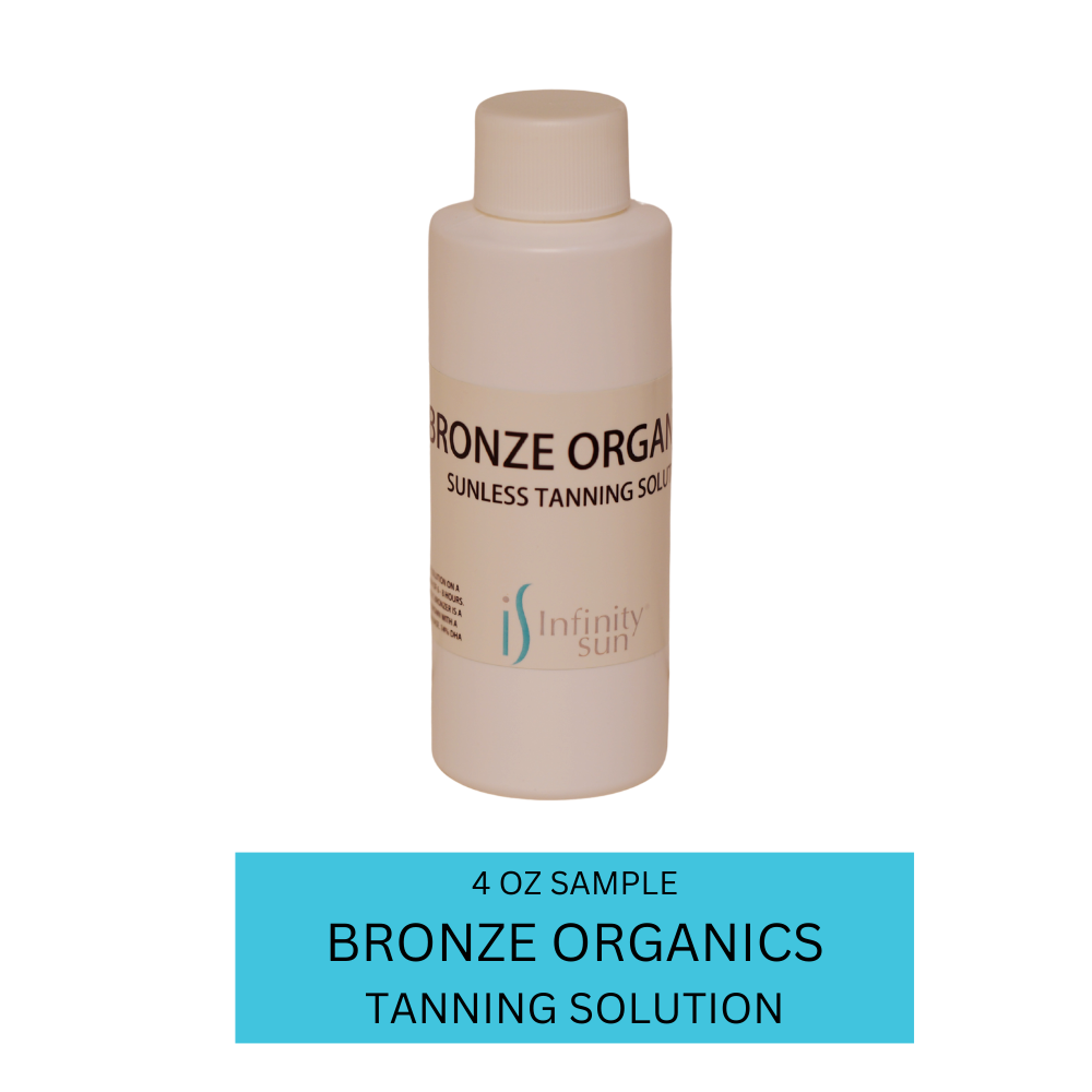 SAMPLE Infinity Sun Bronze Organics Tanning Solution - 4 OZ MAIN