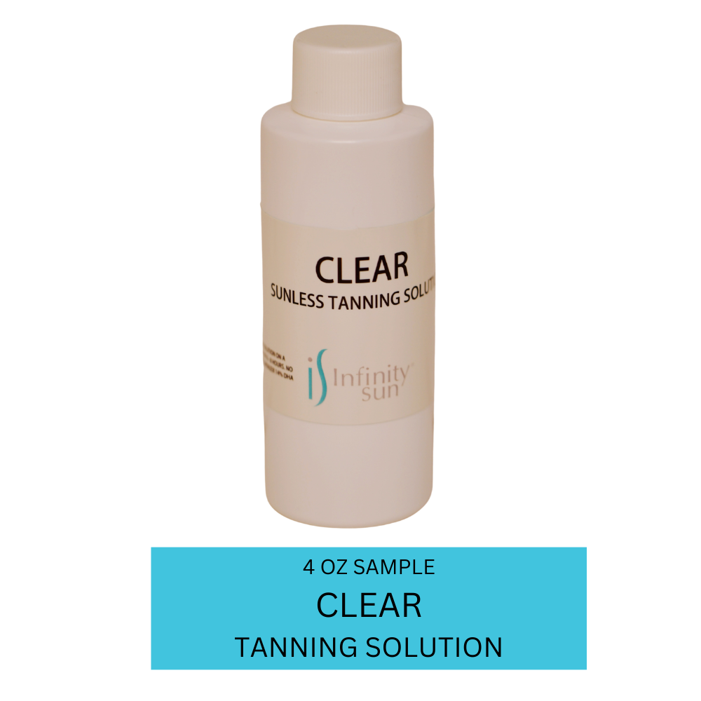 SAMPLE - Clear Tanning Solution 4 OZ MAIN