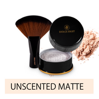 UNSCENTED DOLCE DUST POWDER - MATTE 3.2 oz + 1 Brush THUMBNAIL