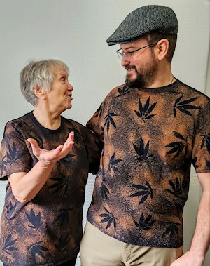 Hand Made Custom T-Shirts LARGE