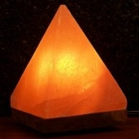 Aloha Bay Himalayan Salt Crystal Pyramid Lamp MAIN