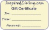 Gift Certificates