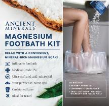 Ancient Minerals Magnesium footbath kit image LARGE