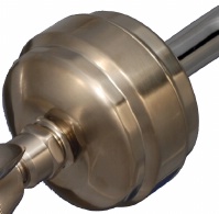 Sprite Brushed Nickel Slim-Line Metal Filter NO Showerhead MAIN