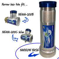 Tablet extension tube for NEMA-200B & 200C MAIN