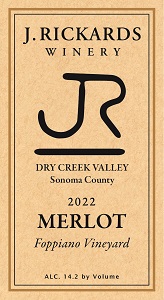 2022 Merlot - Foppiano Vineyard THUMBNAIL