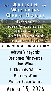 2026 Artisan Wineries Open House THUMBNAIL