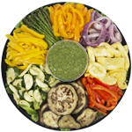 Roasted Vegetable Platter SWATCH