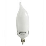 Dimmable Flame CFL With Candelabra Base THUMBNAIL