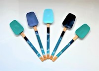 Handcrafted Kauai-Made Beautiful Ocean Utensil Rubber Spoon Spatula MAIN