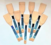 Handcrafted Kauai-Made Beautiful Ocean Utensil Bamboo Wooden Spatula THUMBNAIL