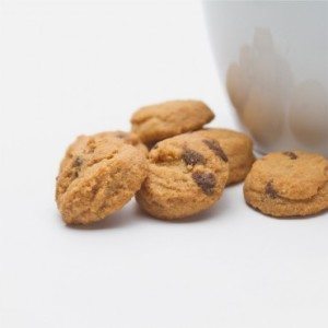 Bite-Sized Peanut Butter Chocolate Chip  Cookies 4 oz THUMBNAIL