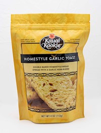 Handcrafted Double Baked Garlic Toast 4 oz MAIN