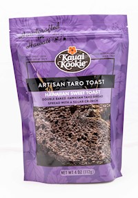 Handcrafted Double Baked Artisan Taro Toast 4 oz MAIN