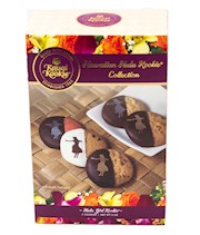 Hula Girl Cookie Collection Hand Dipped Chocolate Covered (7 pc) in Hula Box THUMBNAIL