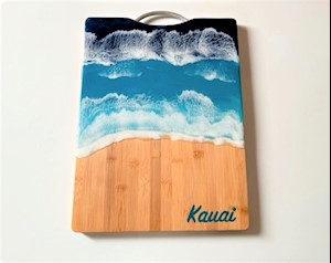 Handcrafted Kauai Charcuterie / Cheese Board with Handle MAIN