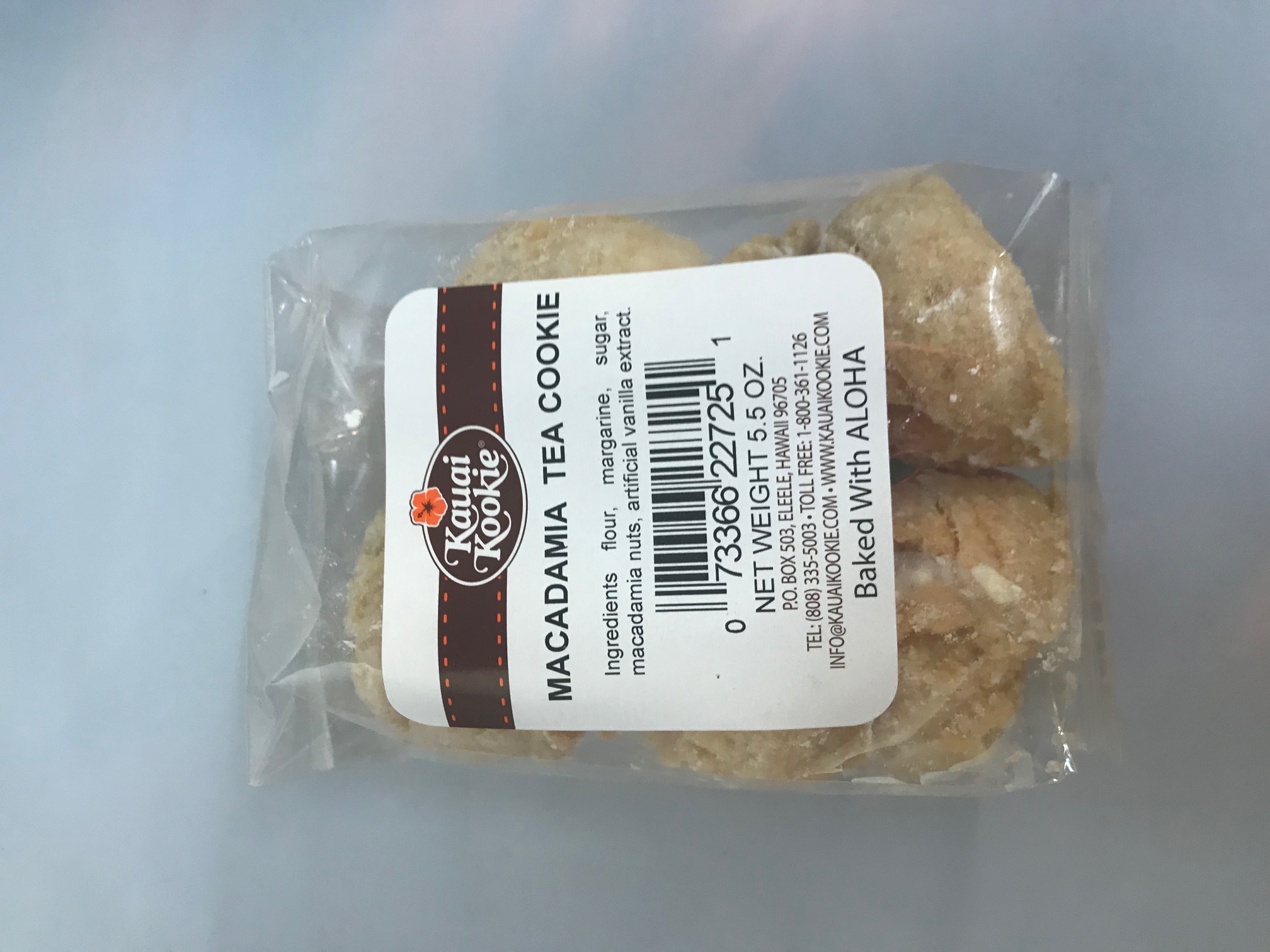 Handcrafted Macadamia Tea Cookies 5.5oz MAIN