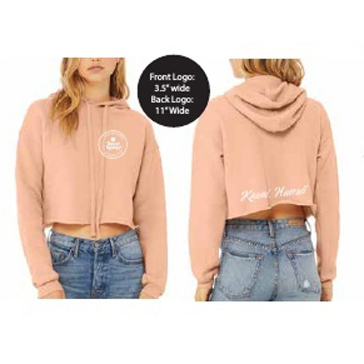 Kauai Kookie Baked with Aloha Cropped Foodie Pink SWATCH