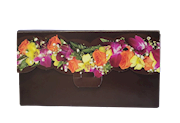 Brown "Purse" Lei with Cookies THUMBNAIL