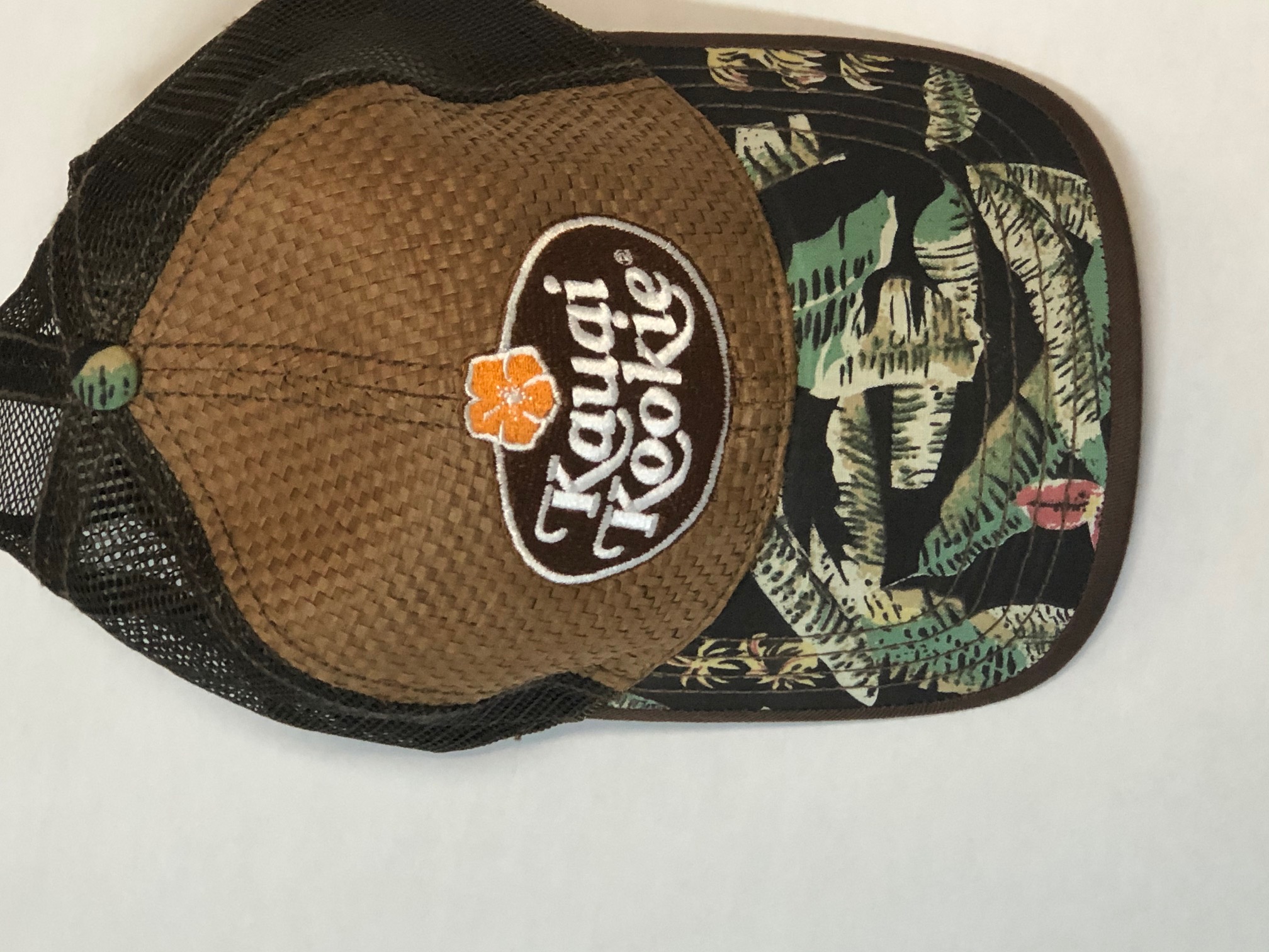 Kauai Kookie Logo Hawaiian Palm Cap SWATCH